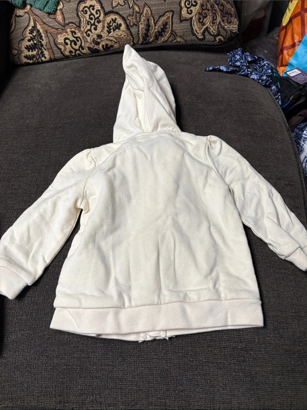 Ralph Lauren cream hooded